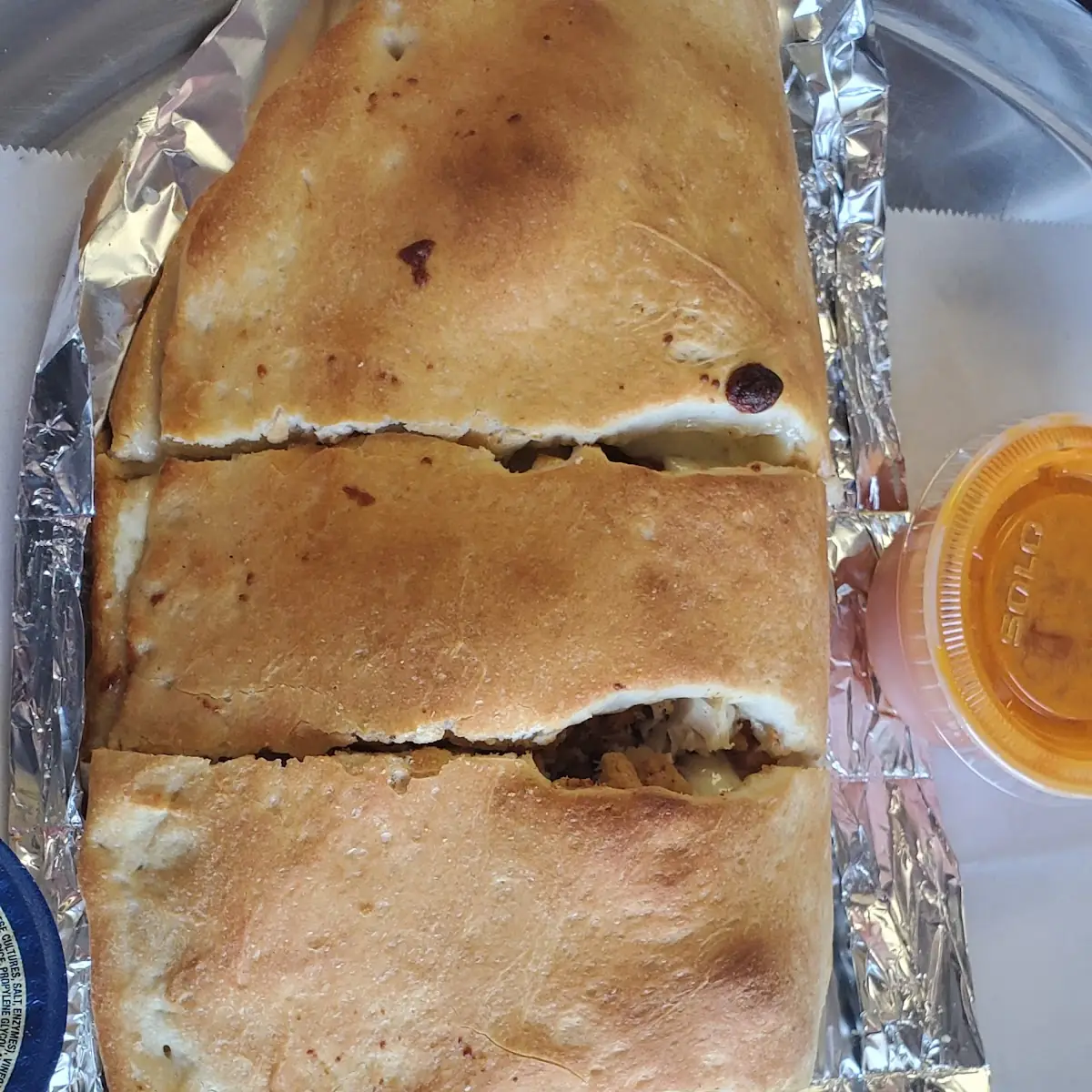 Buffalo Chicken Stromboli