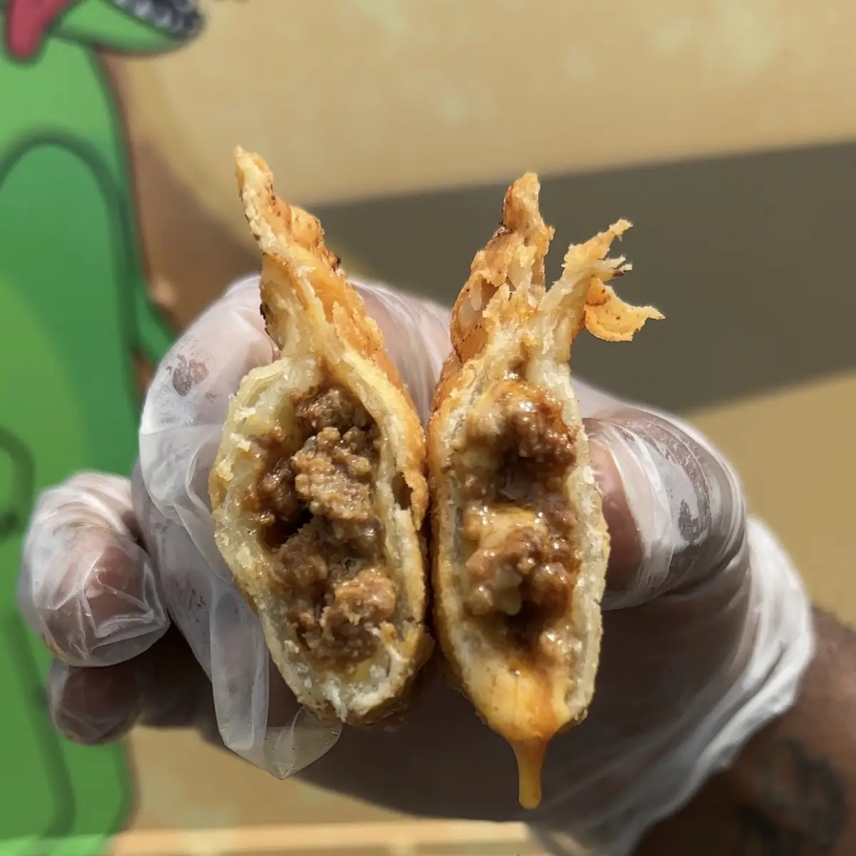 Beef and Cheese Empanada