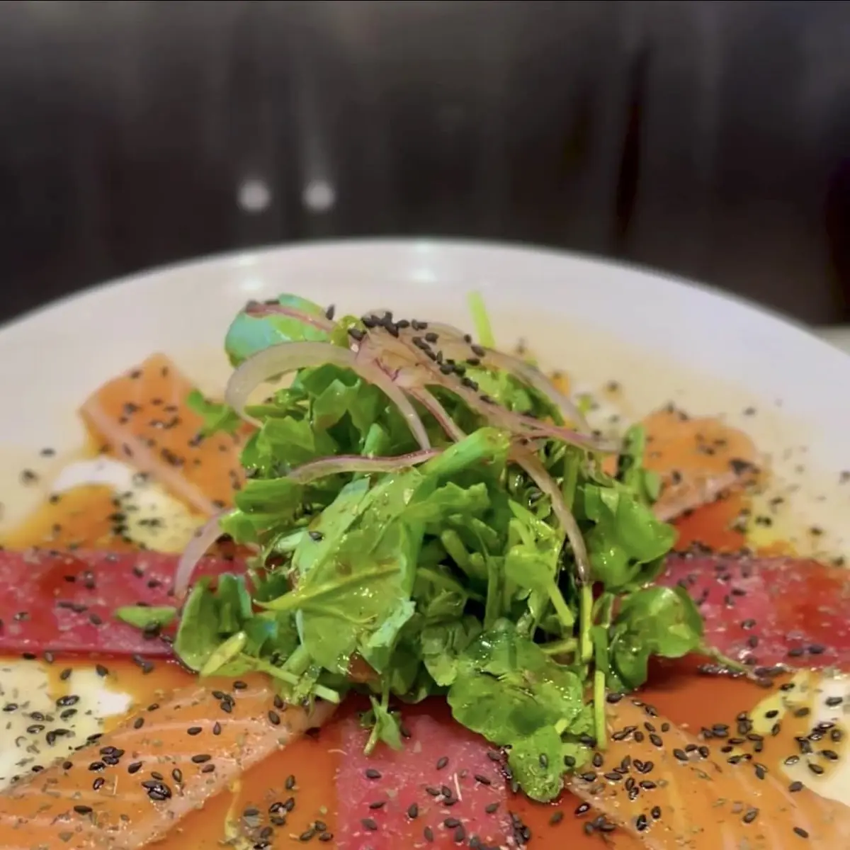 Ceviche with Tortilla Chips