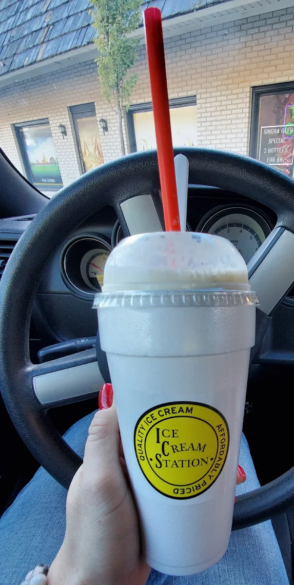 Peach Milkshake