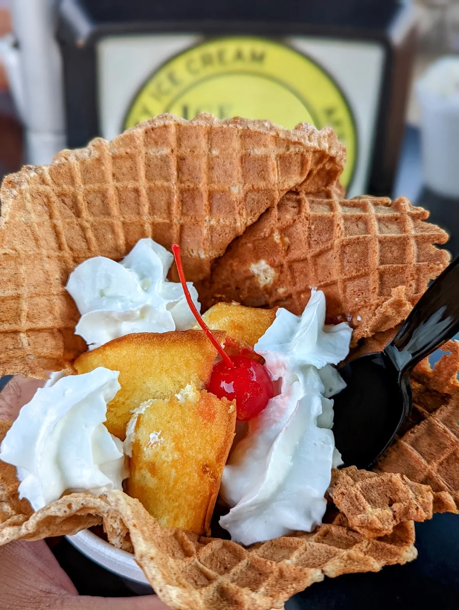 Strawberry Shortcake Sundae