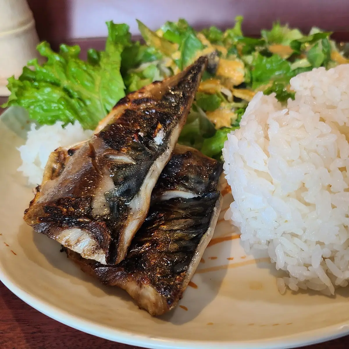 Grilled Mackerel Set