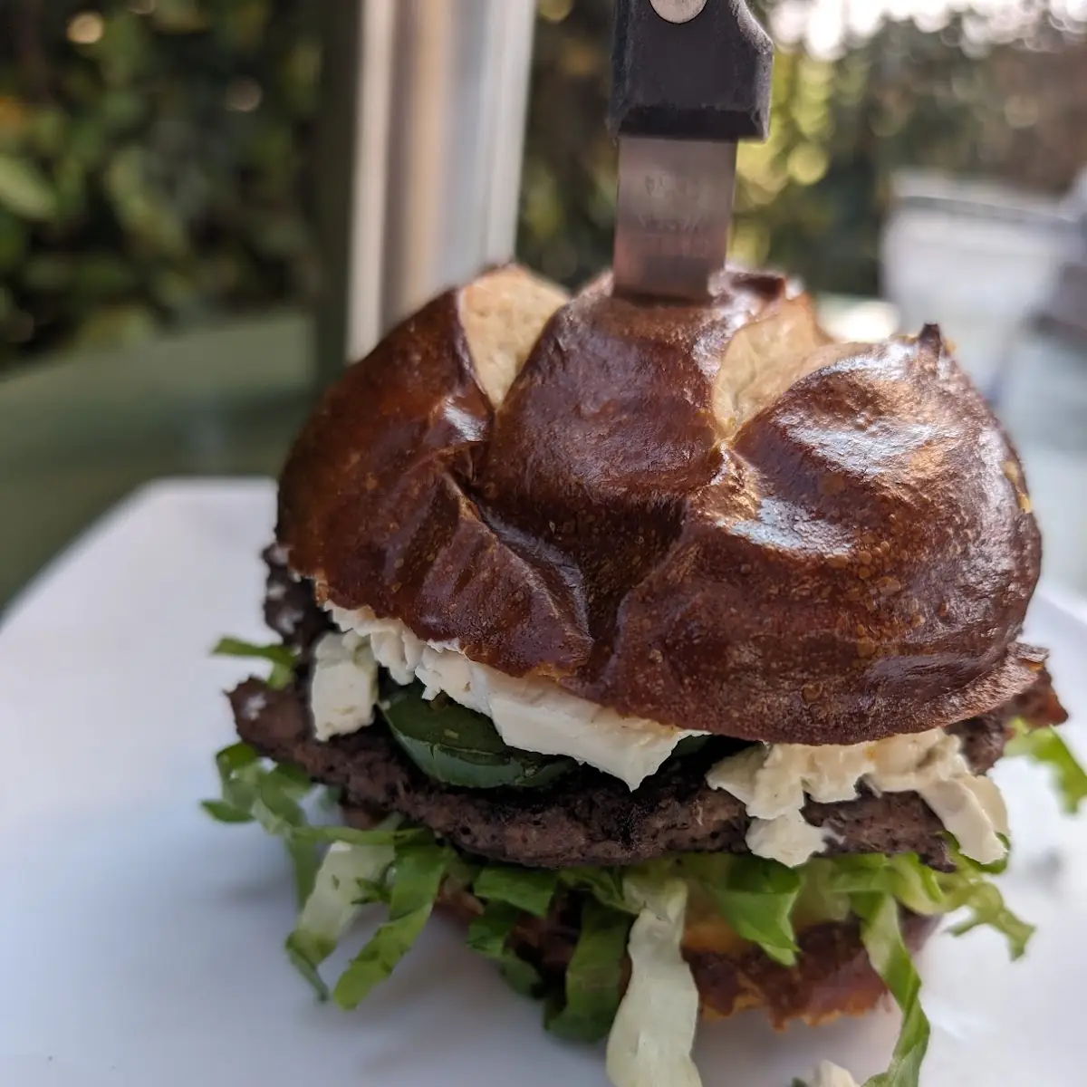 Jalapeno Cream Cheese Burger