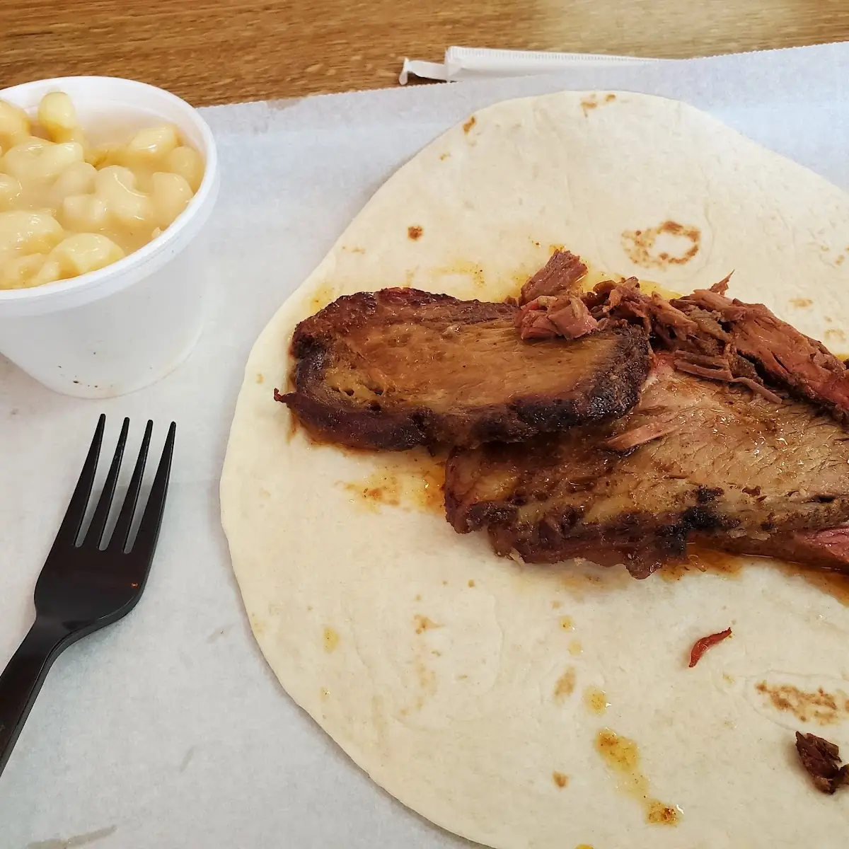 Tri Tip and Side Mac and Cheese
