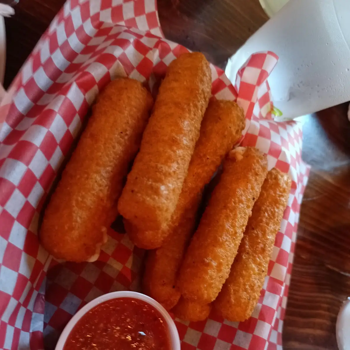 Fried Mozzarella Sticks