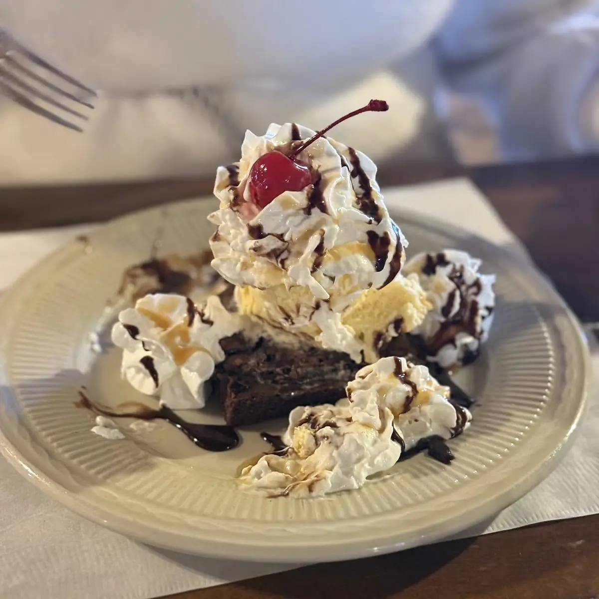 Brownie Sundae