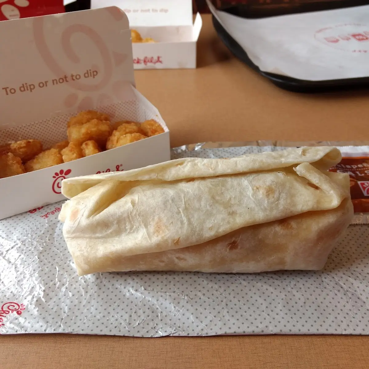Chicken Breakfast Burrito