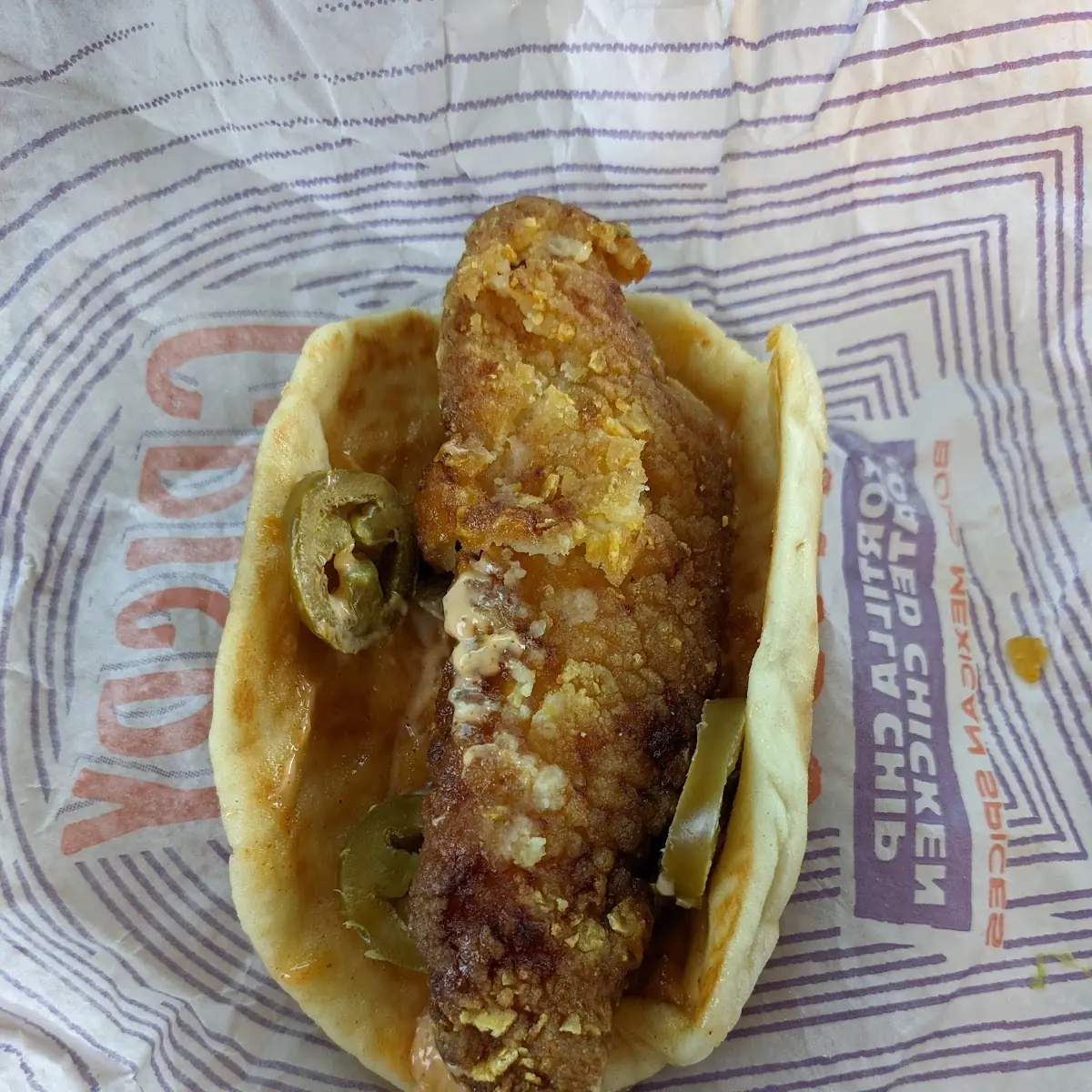 Spicy Chicken Taco