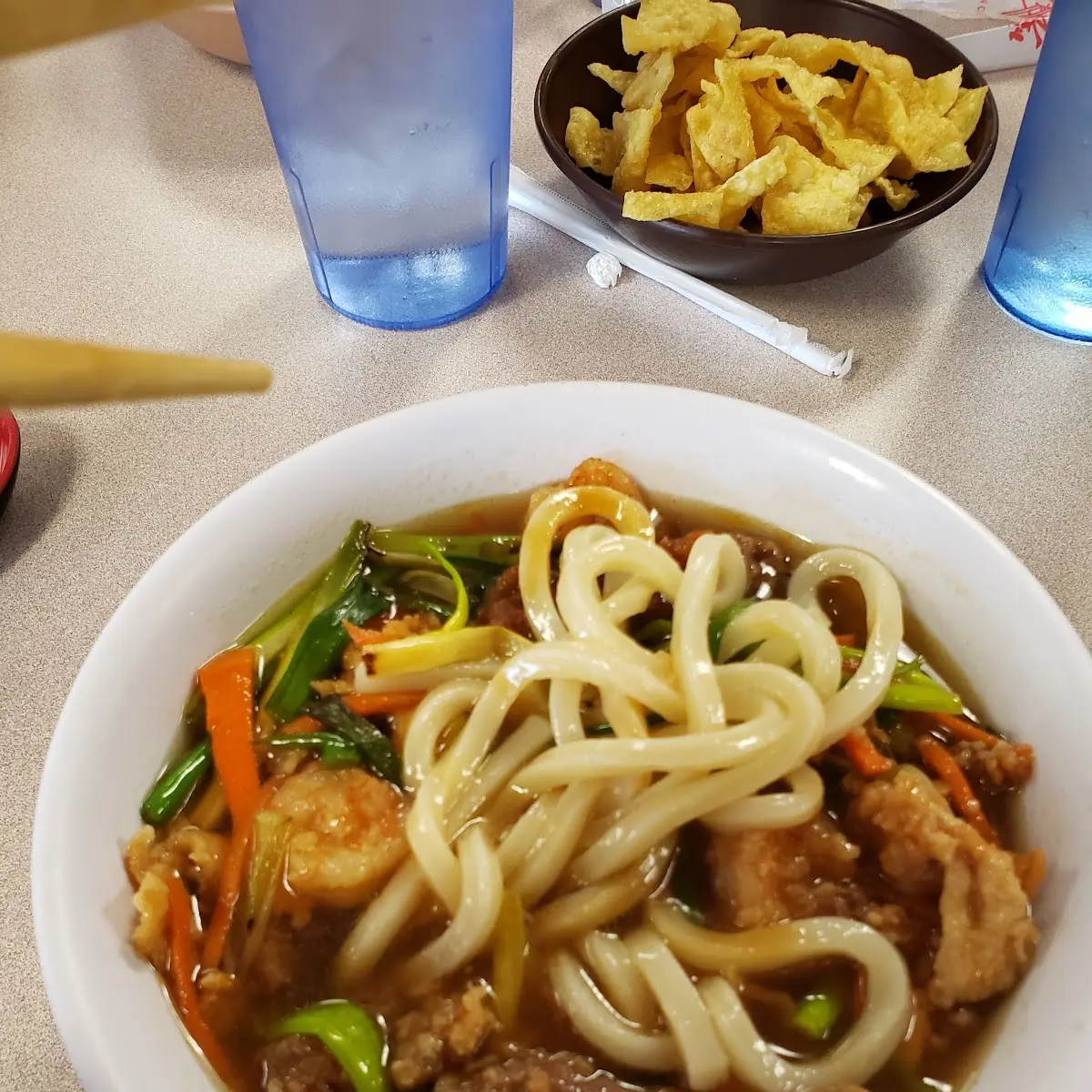 House Special Udon Noodle Soup