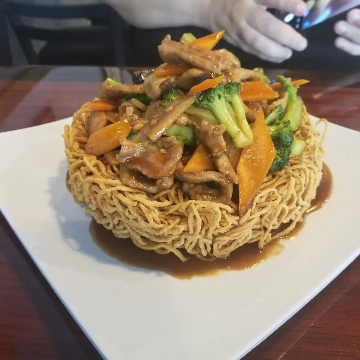 Pan Fried Crispy Noodles