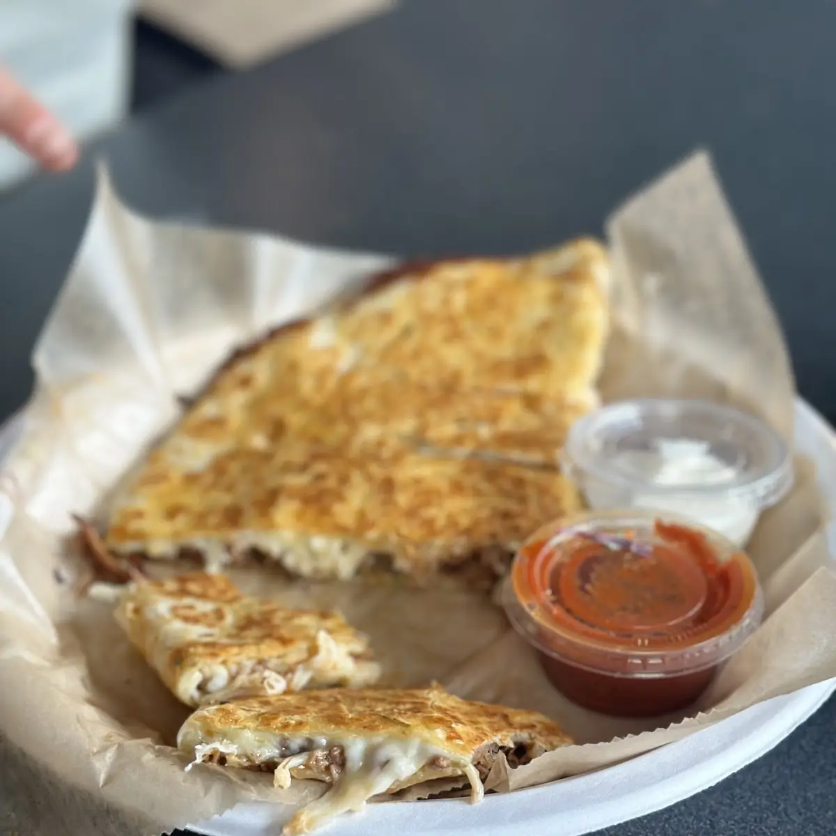 Cheese Only Quesadilla