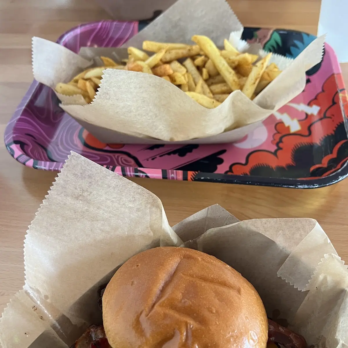 Smash Burger with Bacon