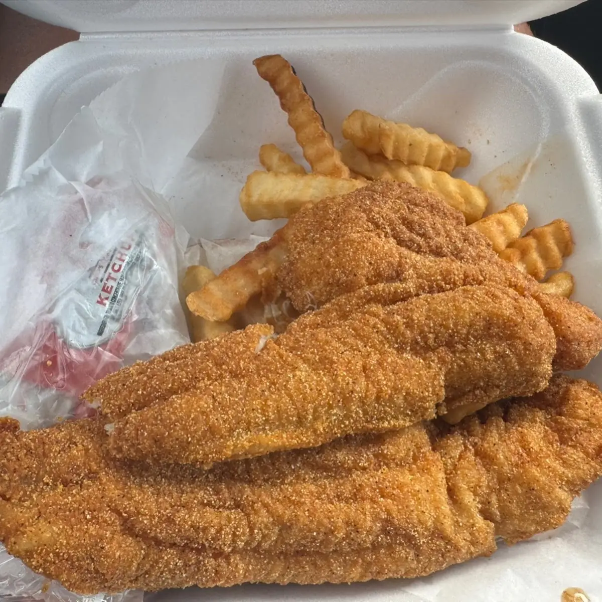 2 Piece Catfish Dinner
