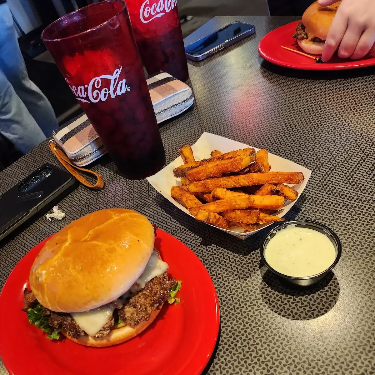 Mushroom Swiss Burger