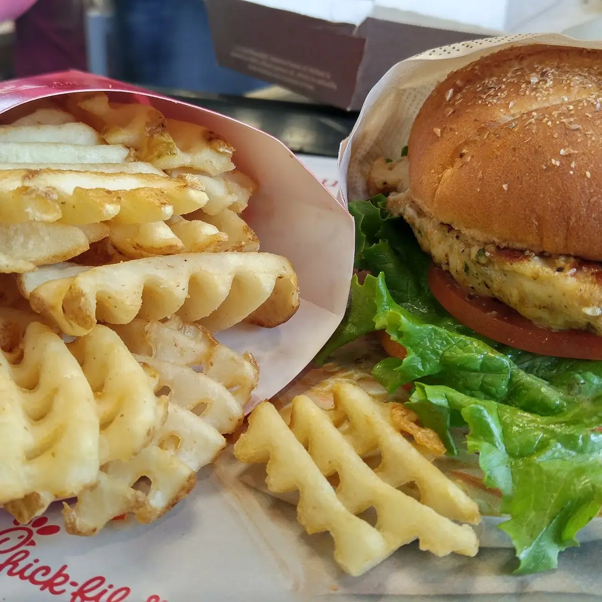 Large Waffle Fries