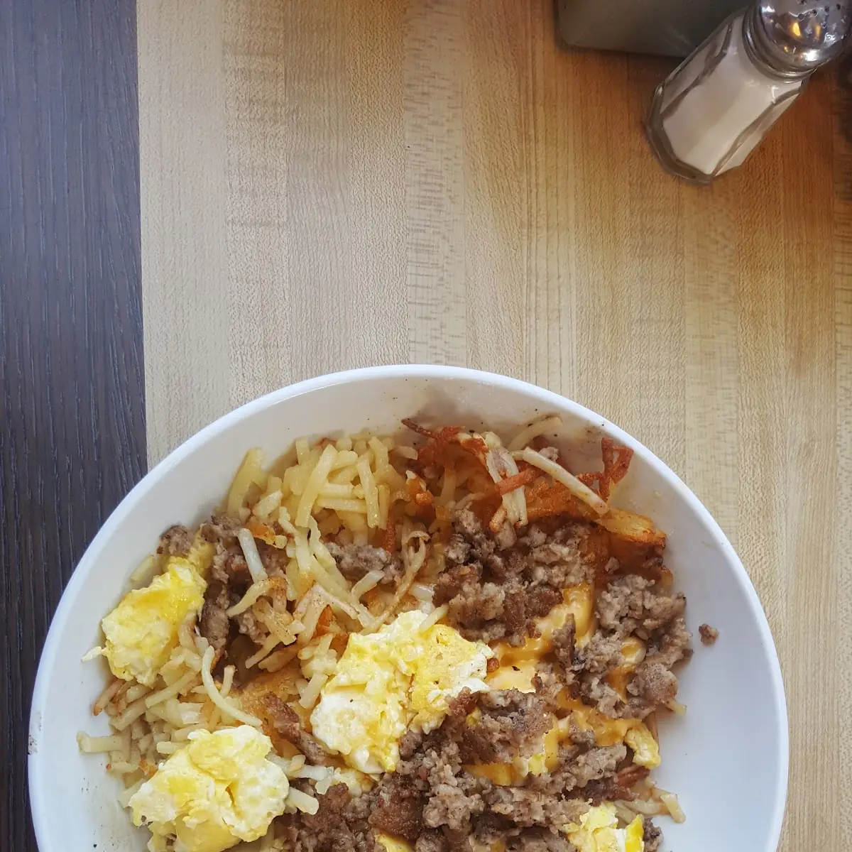 Cheese Steak Hasbrown Bowl