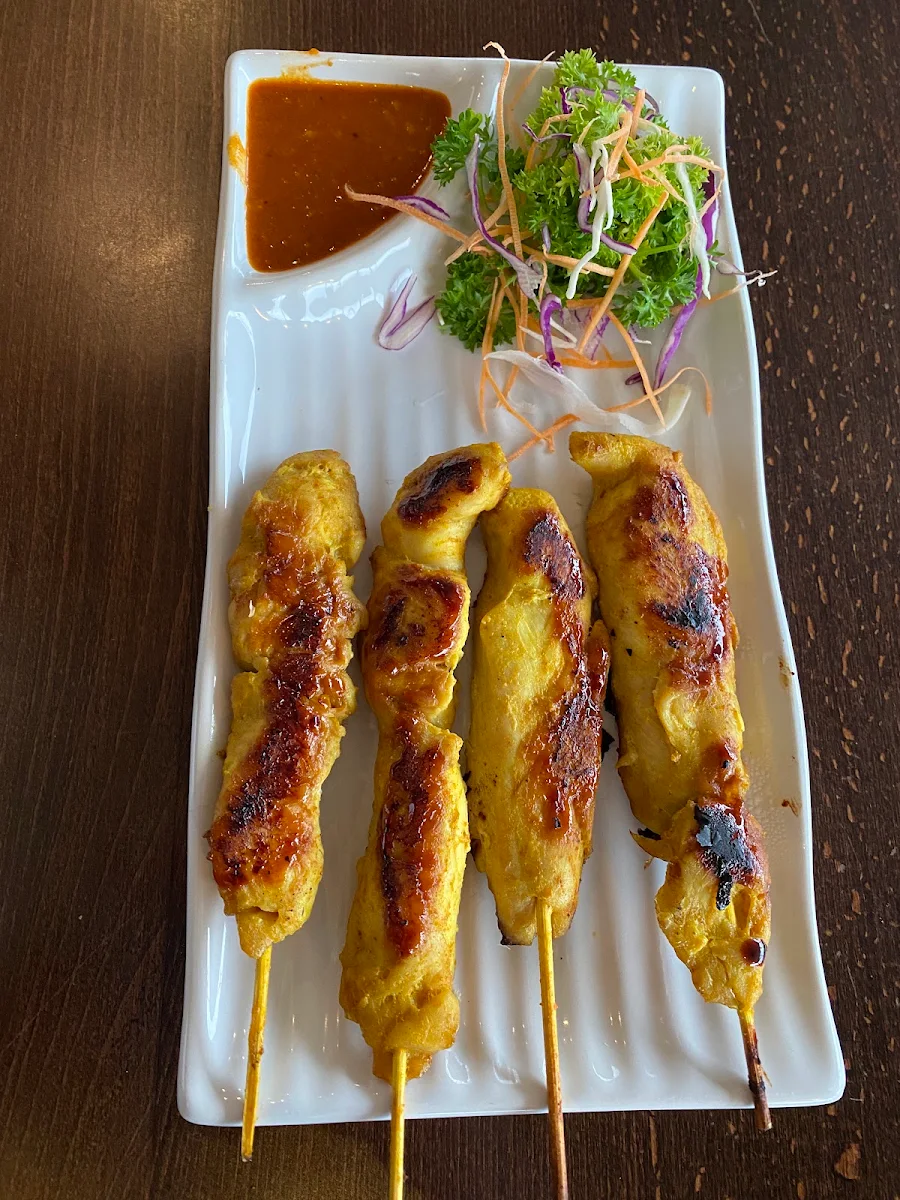 Satay 3 Skewers, Bussaracum Thai