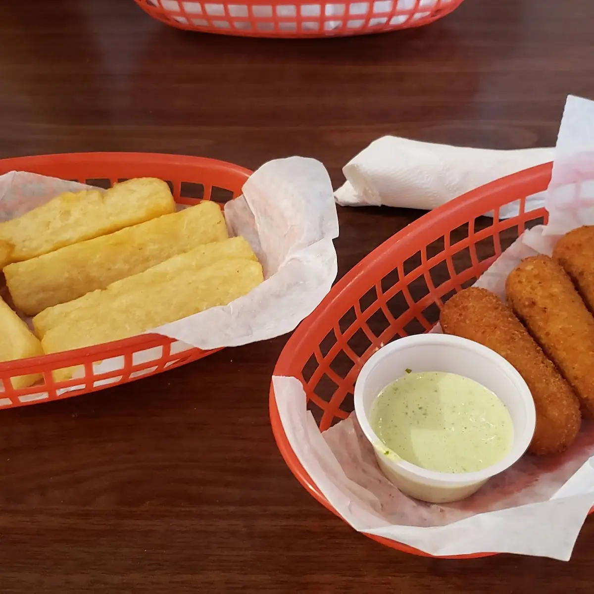 Yuca Frita Y Croquetas