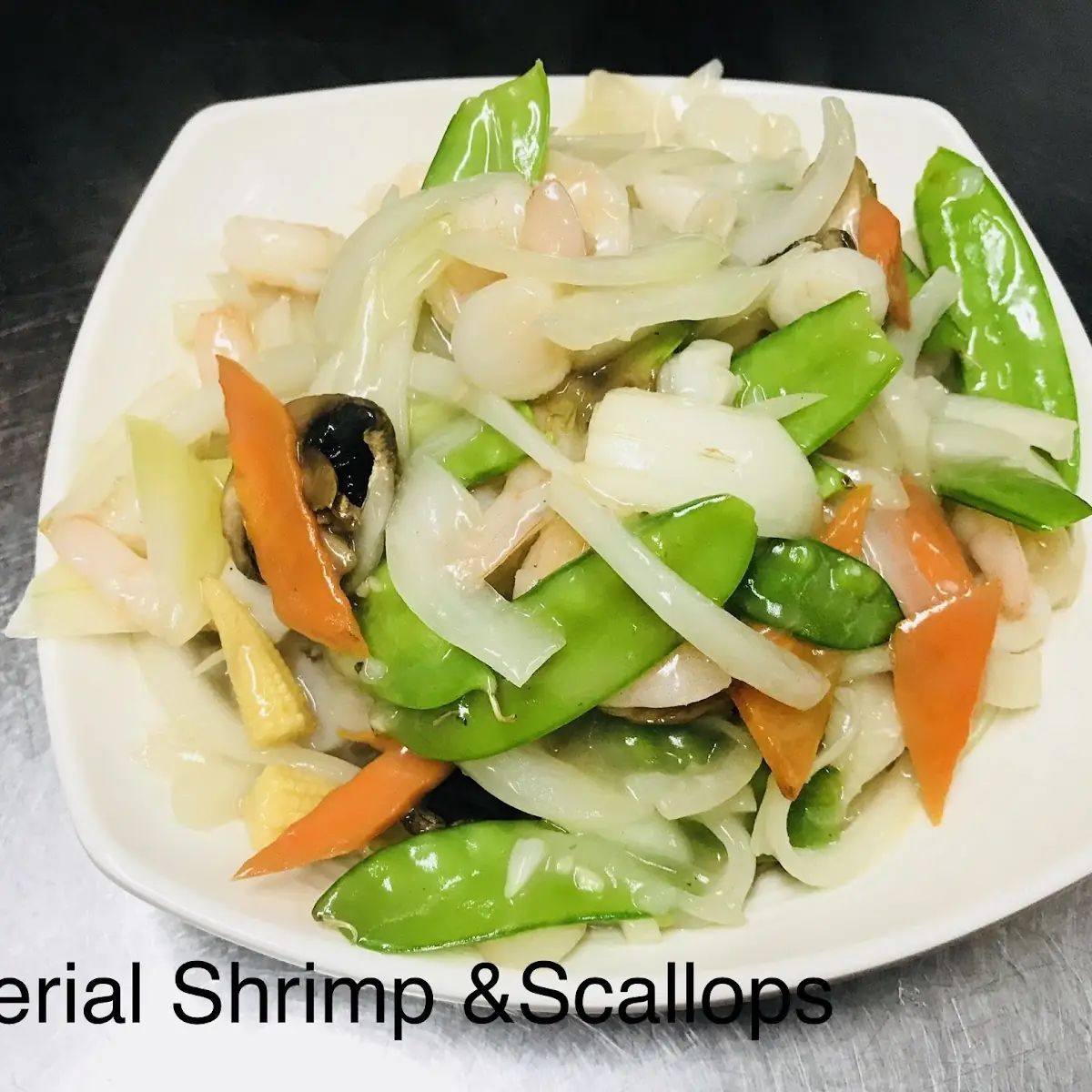 L Vegetable Chow Yuk