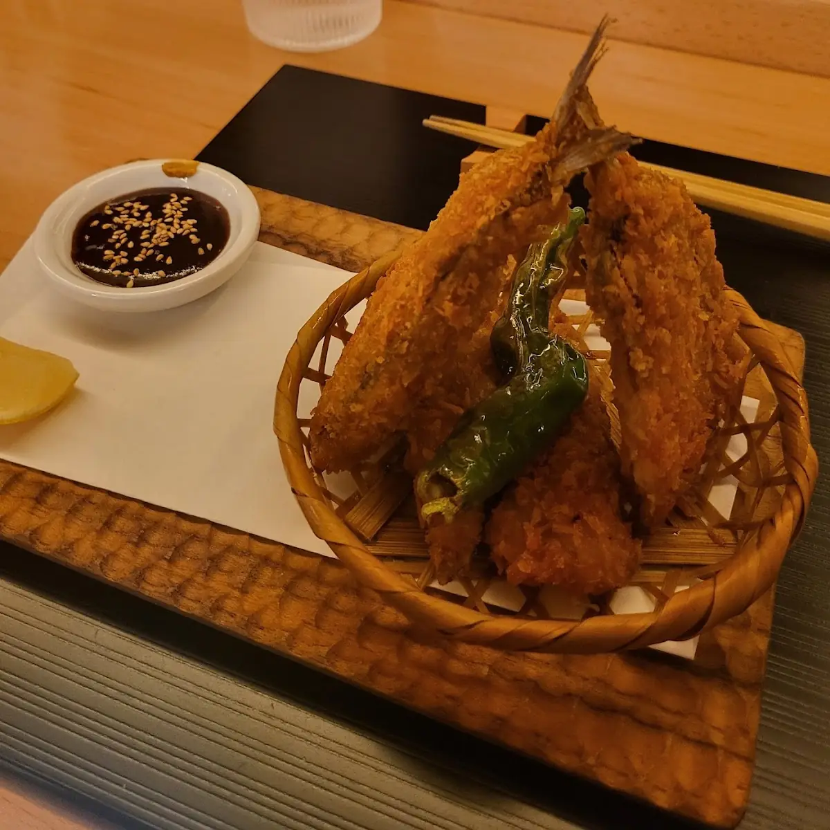 Crispy Fried Appetizers with Dipping Sauce
