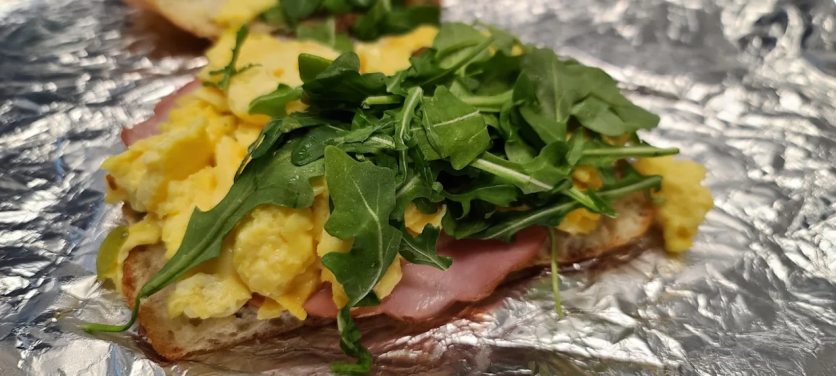Ham Egg & Cheese Sandwich