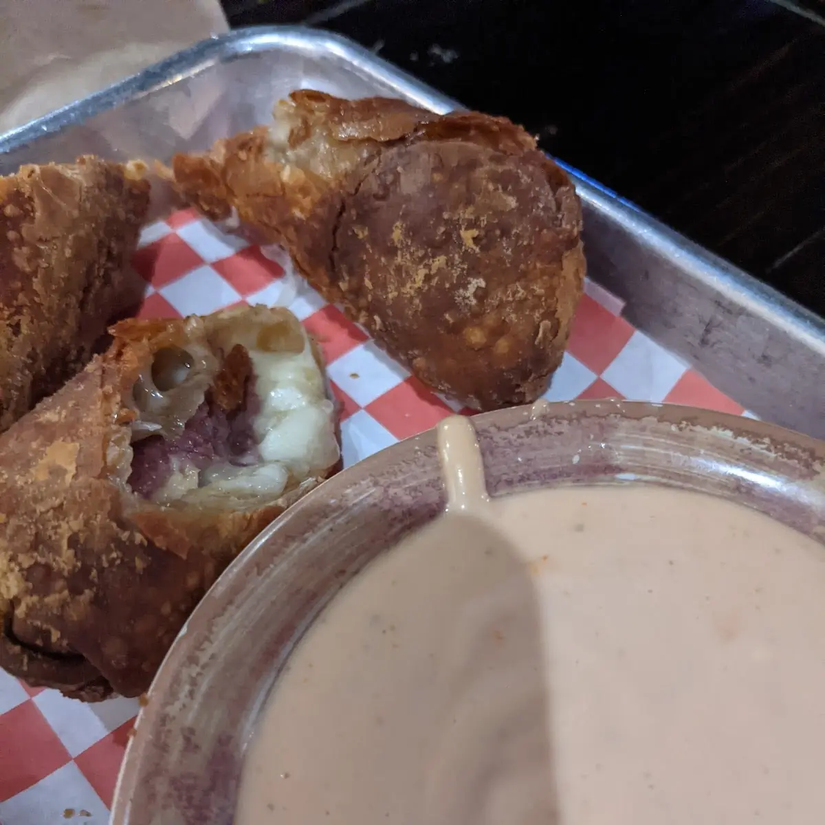 Reuben Egg Rolls