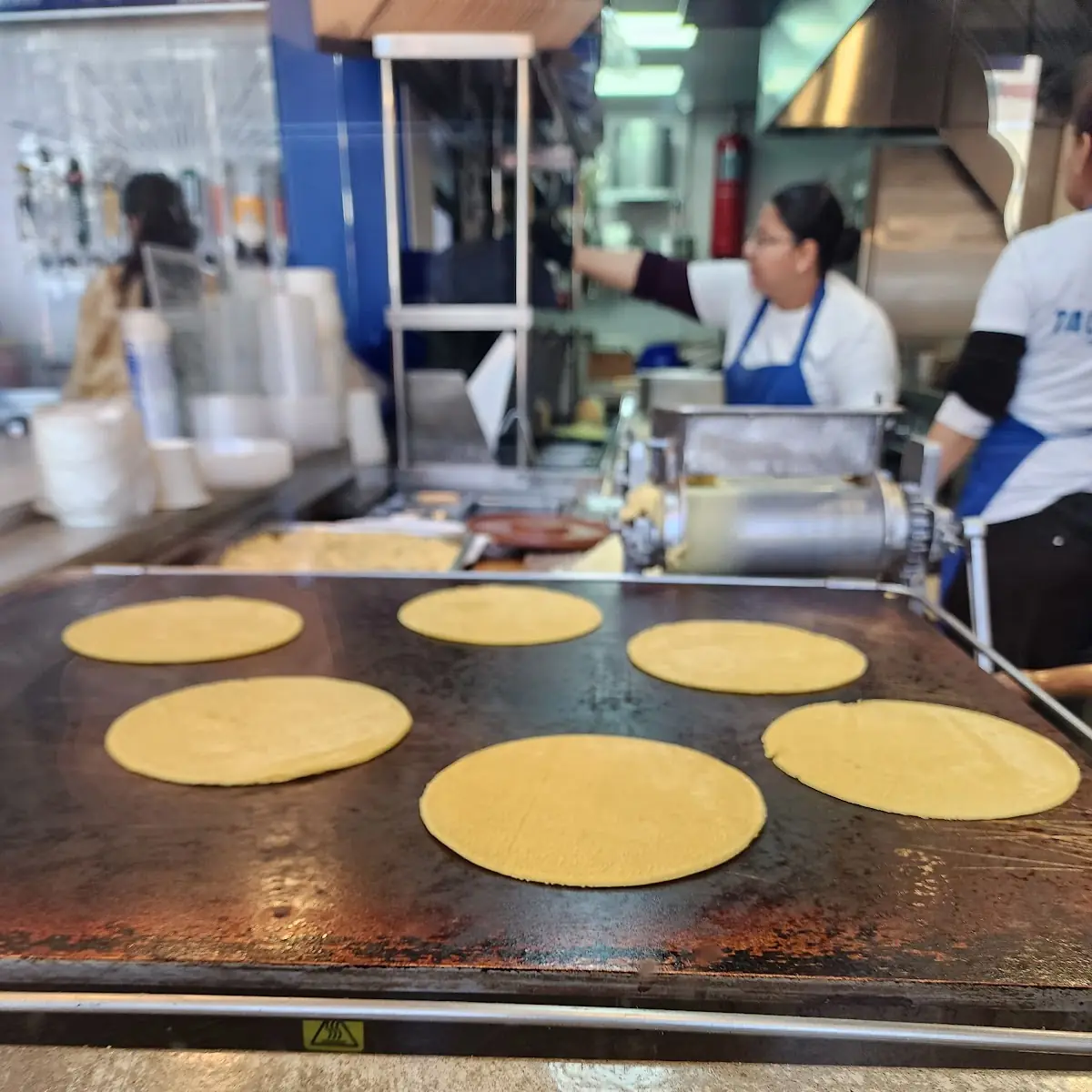 4 Hand Made Corn Tortillas