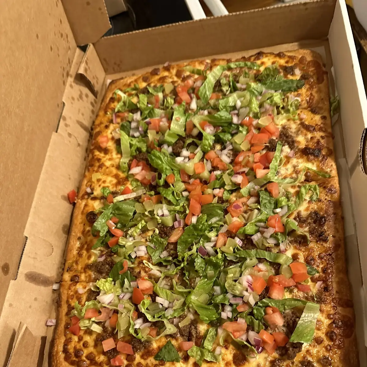 Mac Attack Pizza Burger