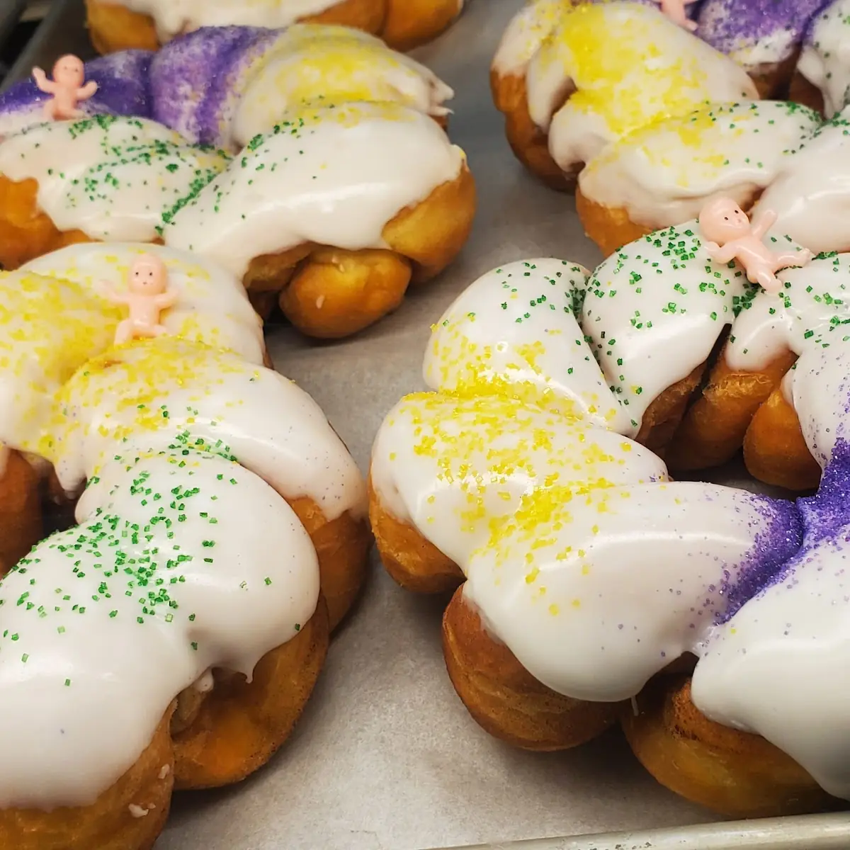 Mardi Gras Donut