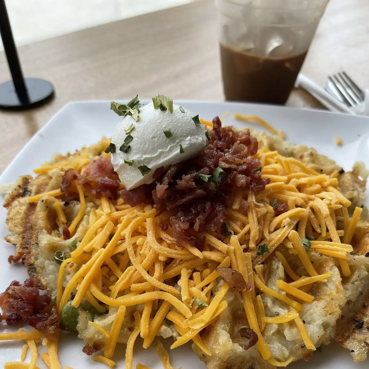 Hash Brown Waffle
