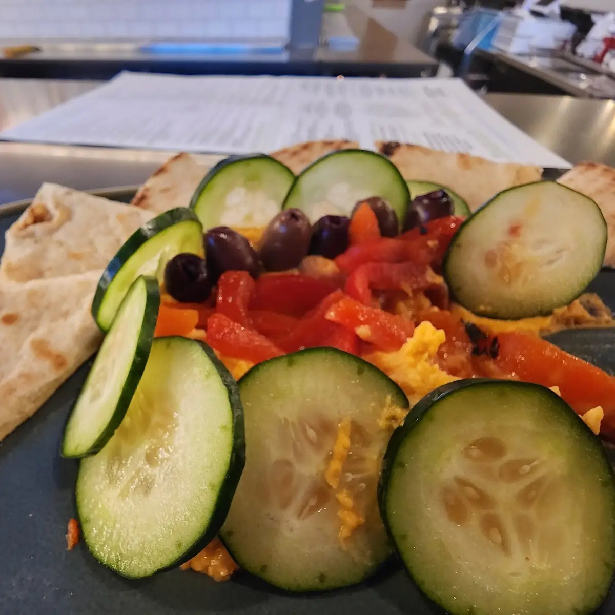 Roasted Red Pepper Hummus