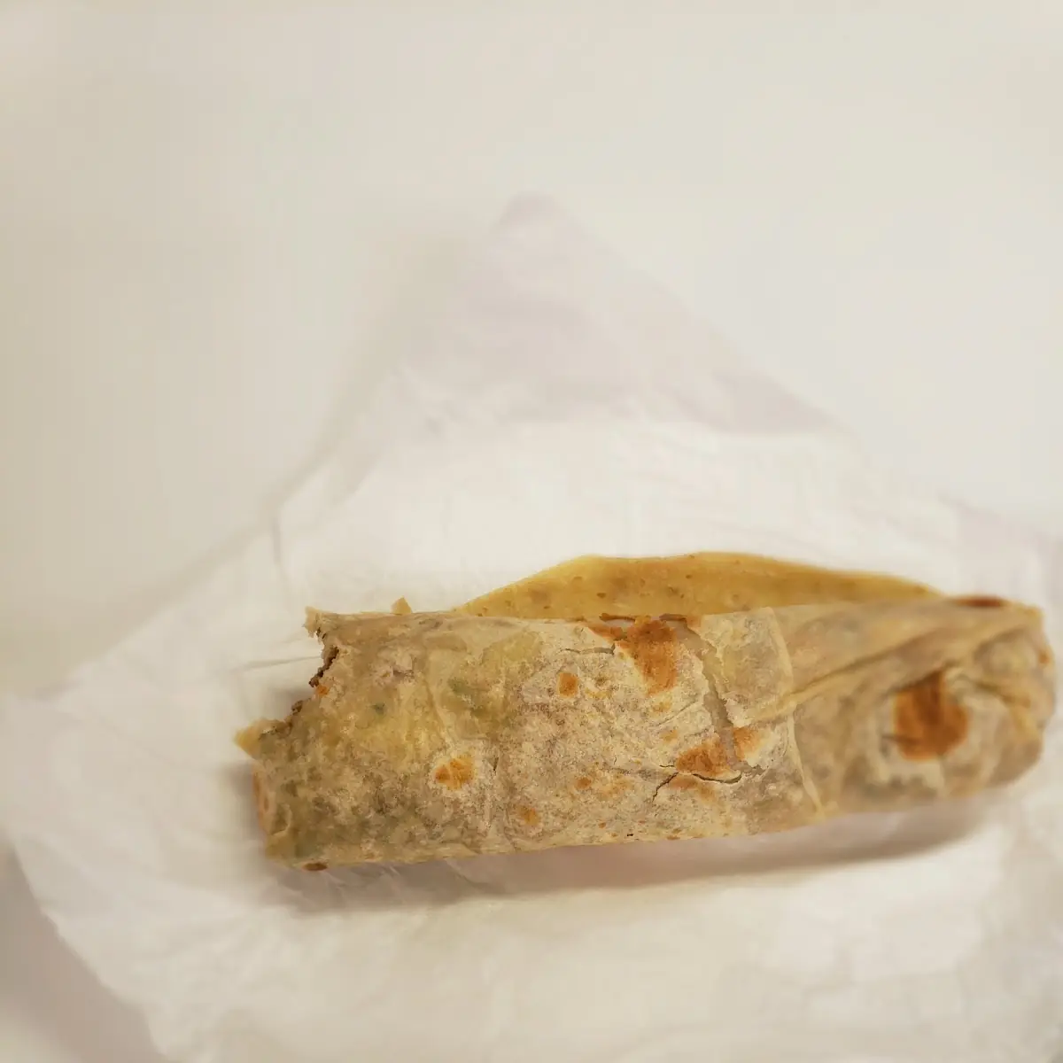 #7 Beef Burrito and Enchilada