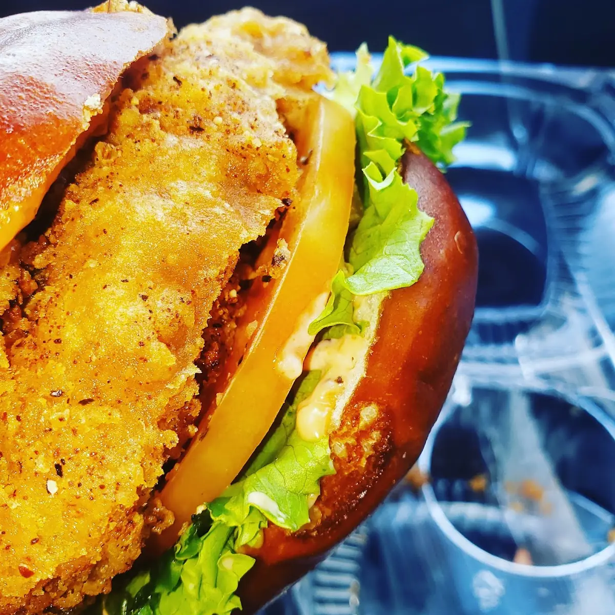 Vegan Chikin Sandwich