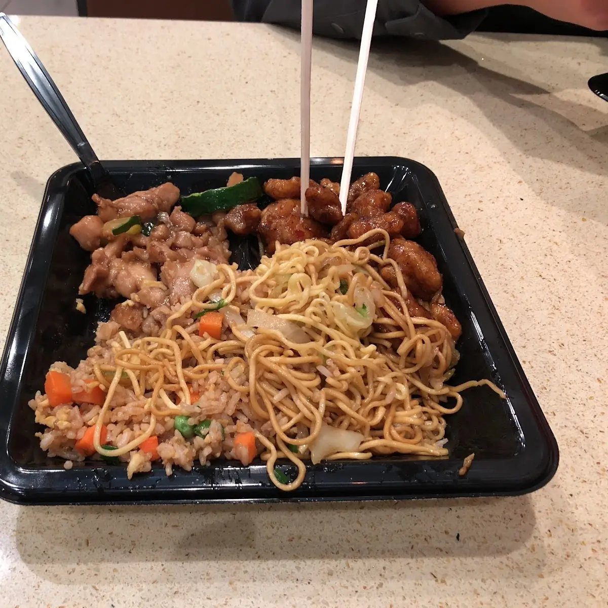 Orange Chicken Chow Mein