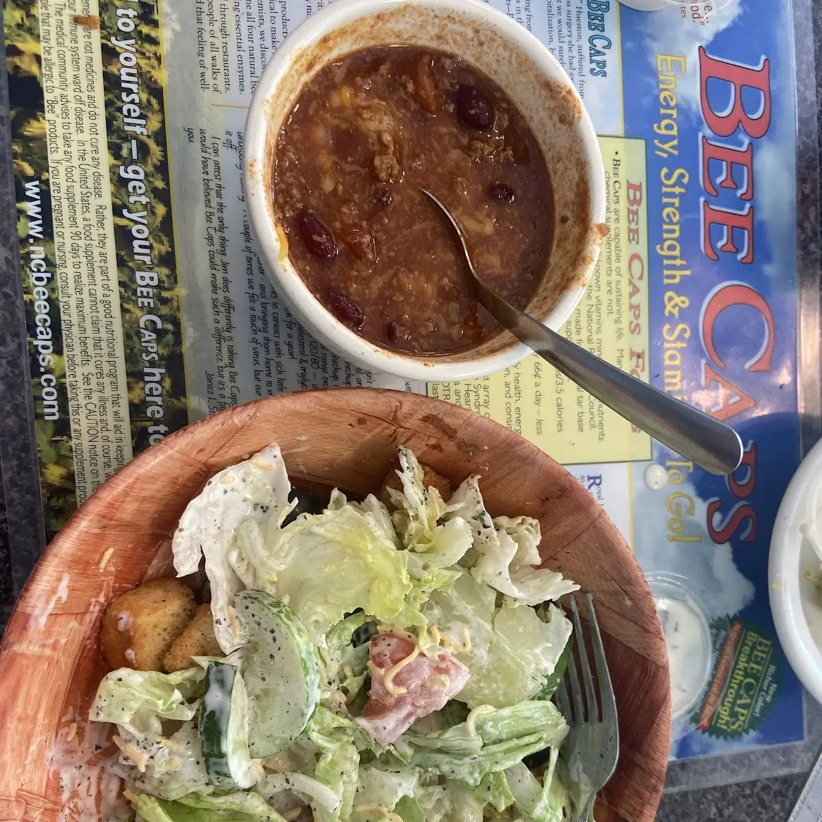 House Salad with Ranch Dressing