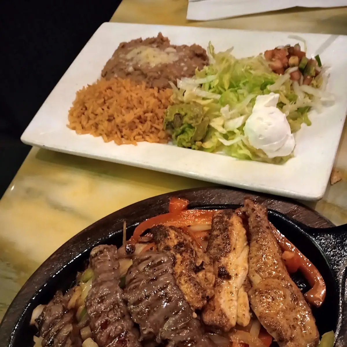 Chicken & Steak Fajitas