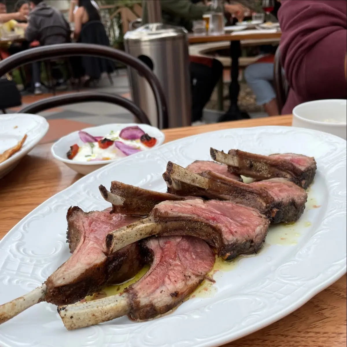 Grilled Lamb Chops with Herbs