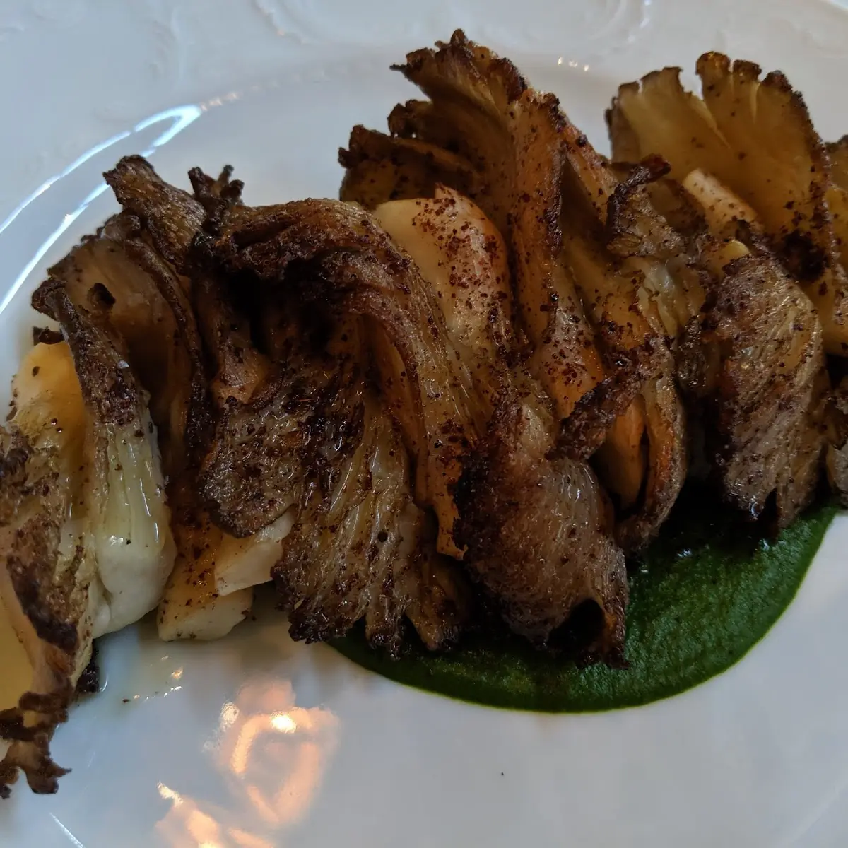 Oyster Mushroom Kebab