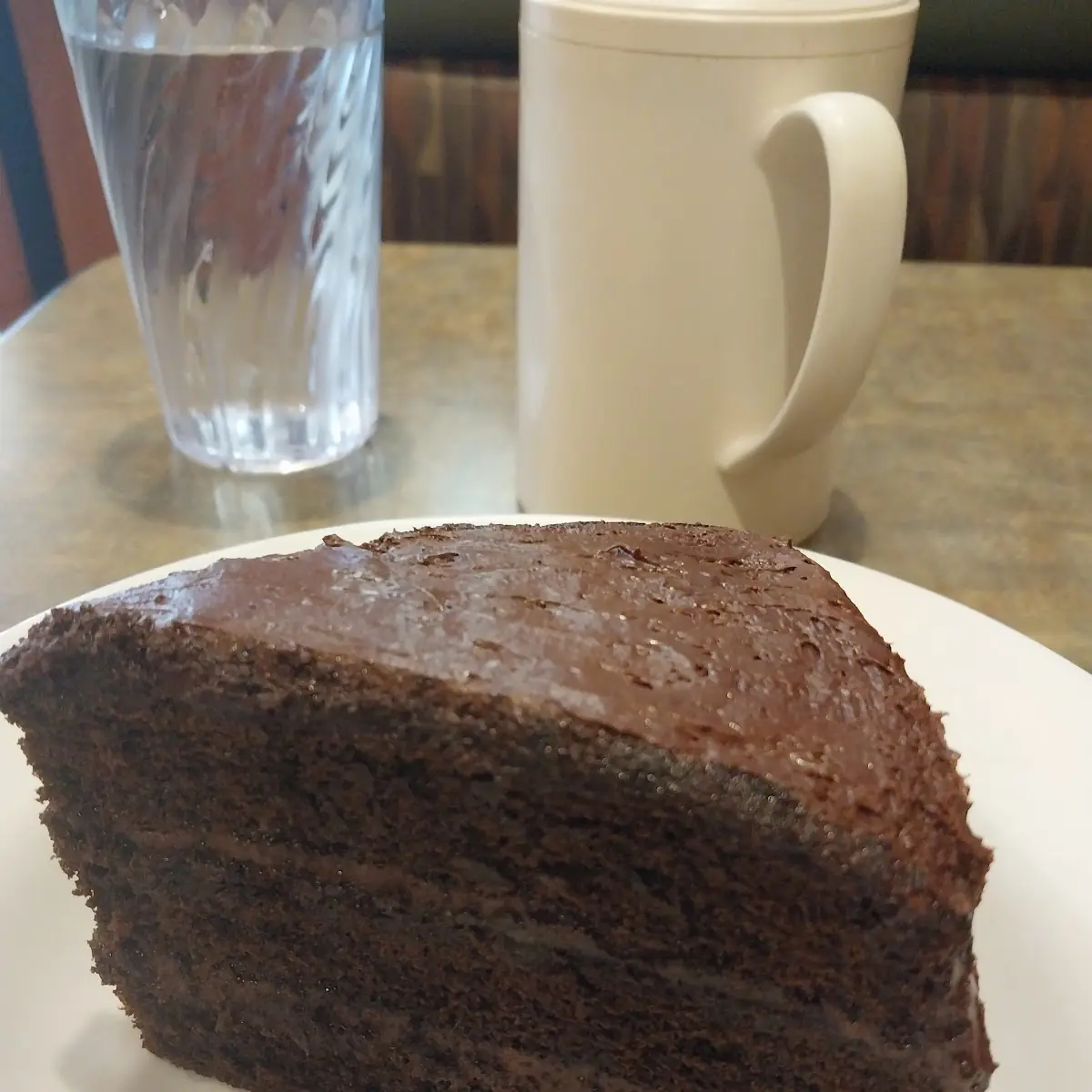 Chocolate Cake Slice
