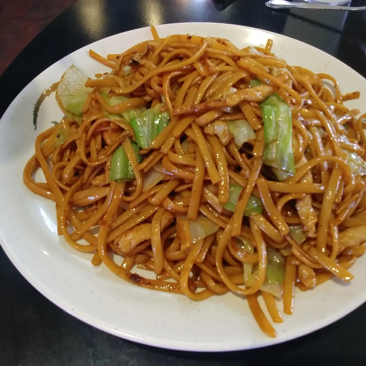 Fried Noodles with Chicken