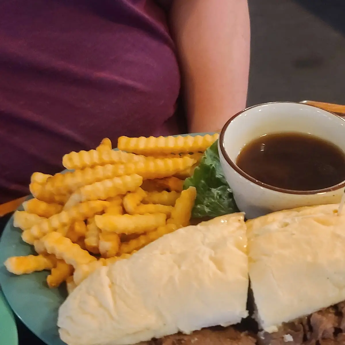 French Dip and Fries