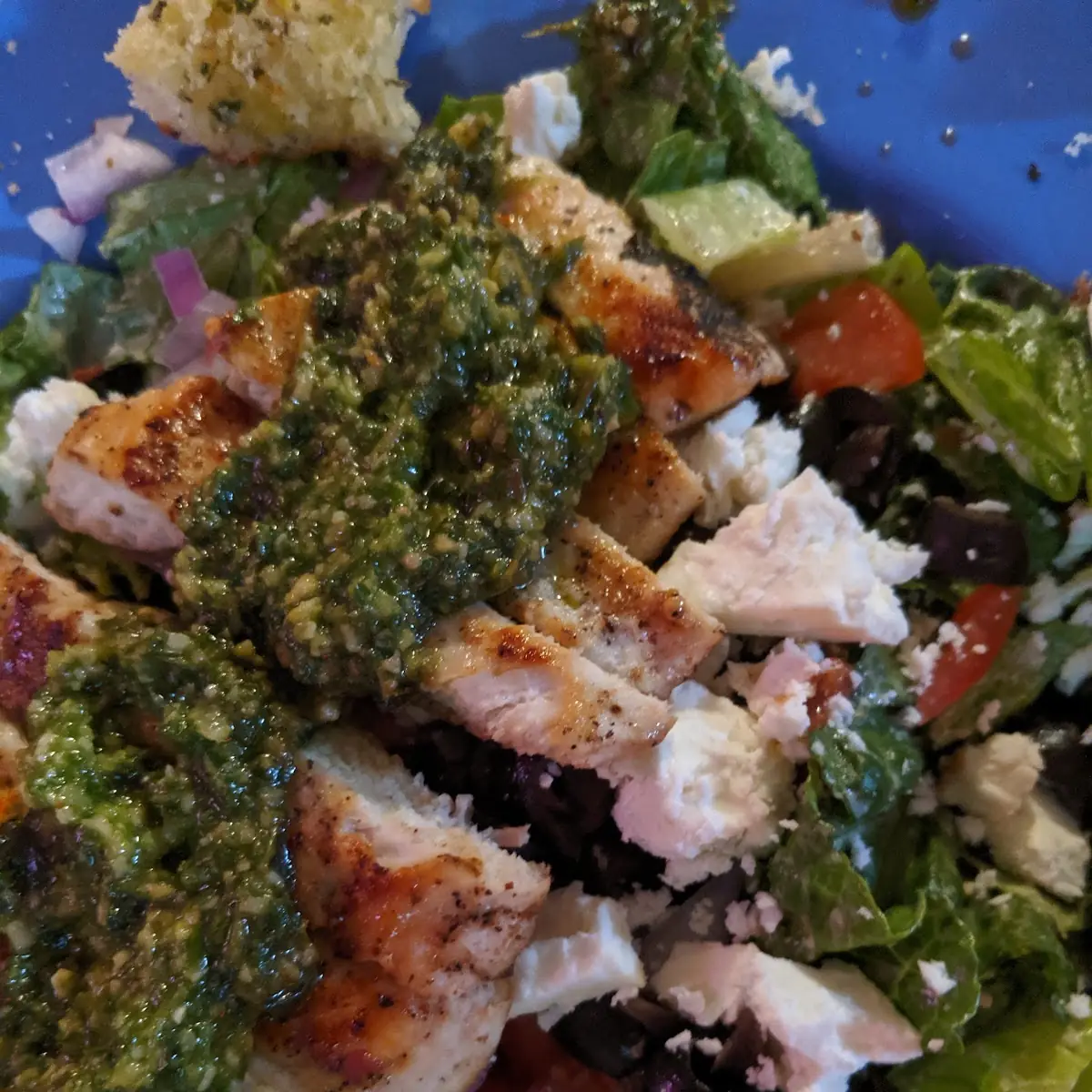 Pesto Chicken Caesar