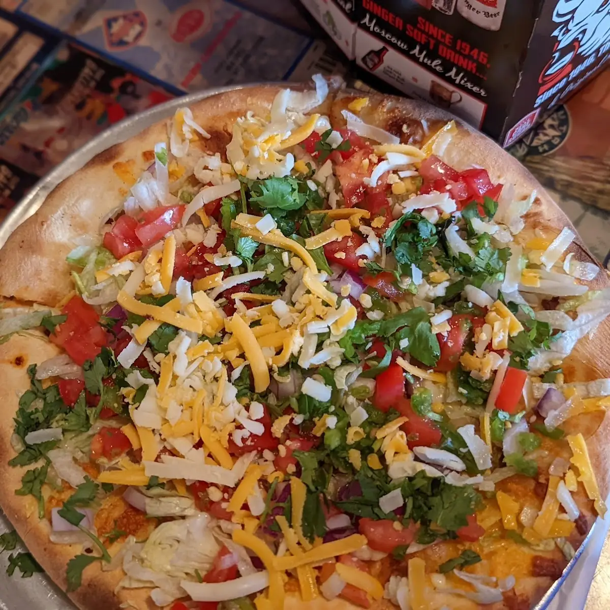 Taco Pizza