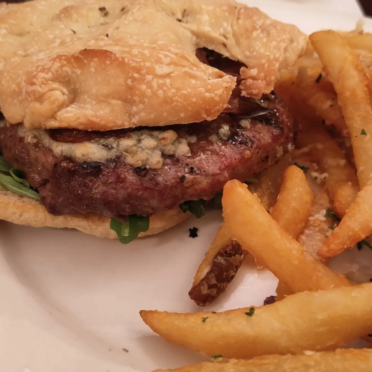 Garvan's Gorgonzola Burger