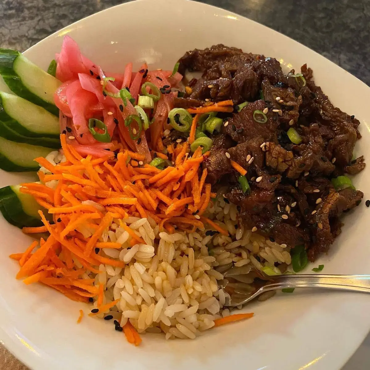 Korean Steak Rice Bowl