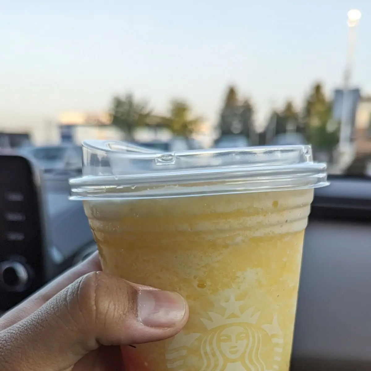 Frozen Pineapple Passionfruit Lemonade Starbucks Refreshers Beverage