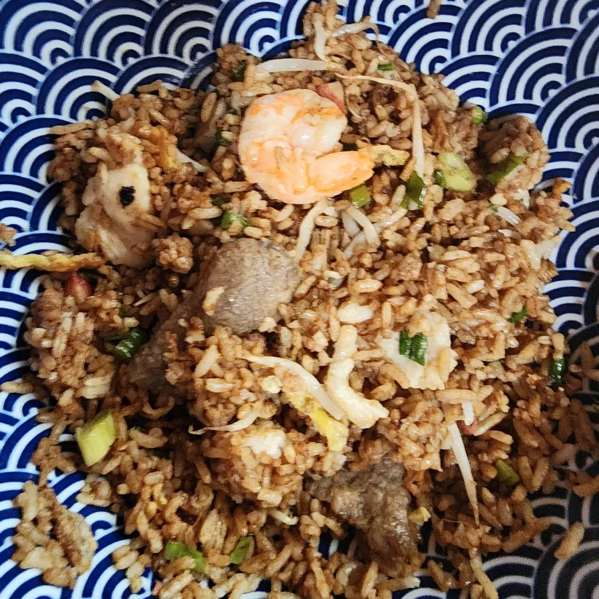Shrimp Beef Fried Rice