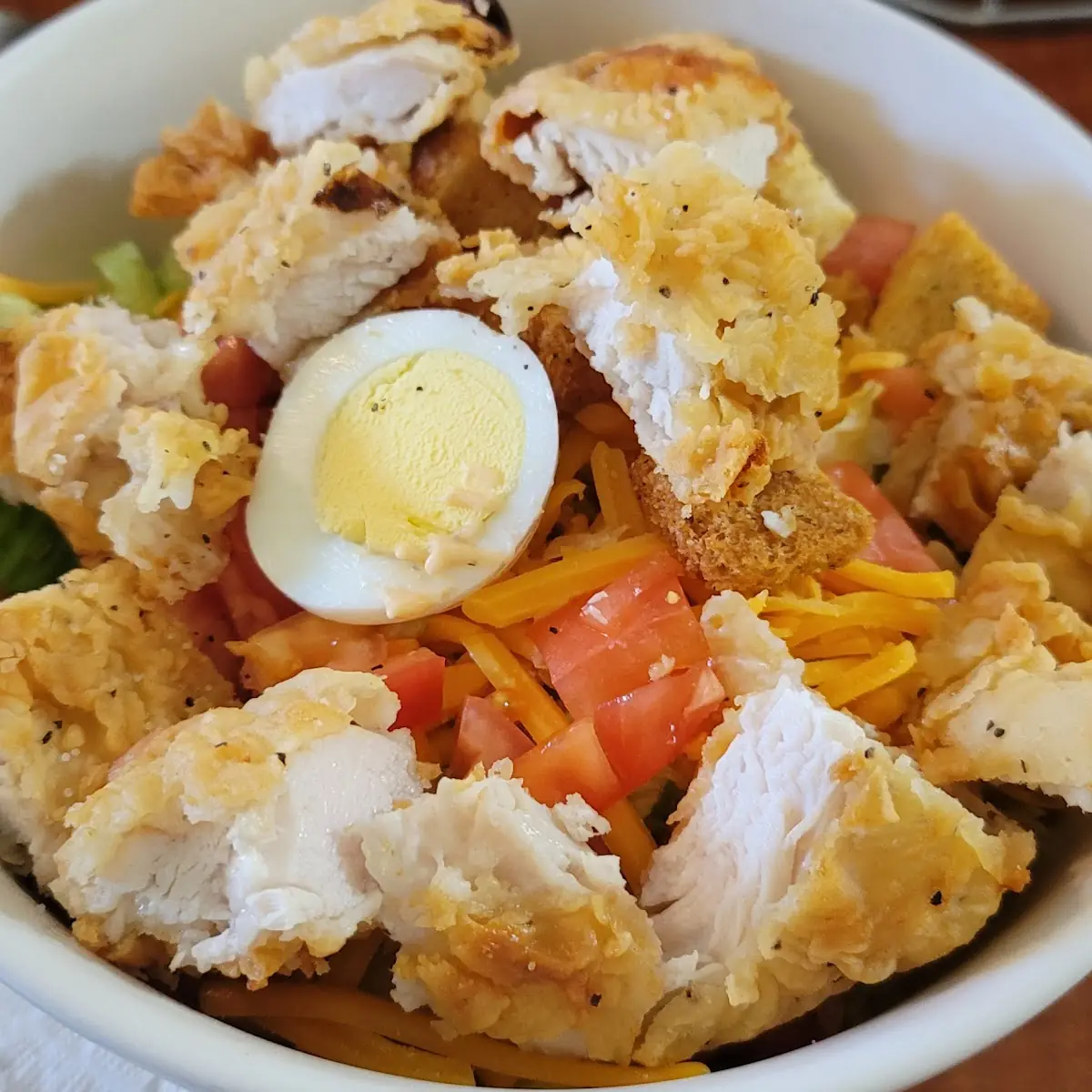 Crispy Chicken Salad