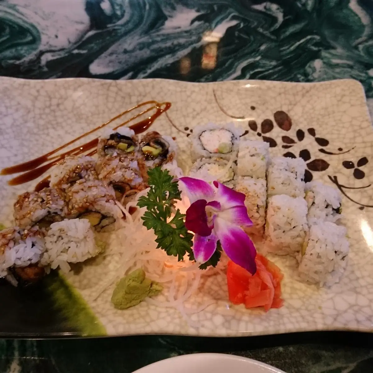 California Roll and Eel Roll