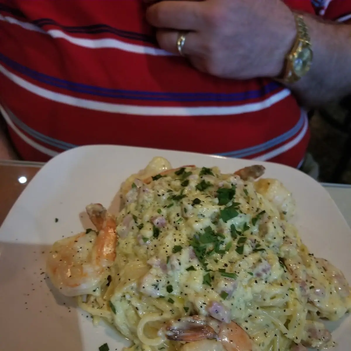 Shrimp Alfredo